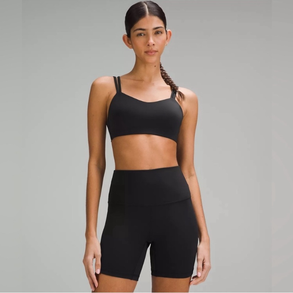 Lululemon Like a Cloud Bra Light Support B/C Cup Black Size 8